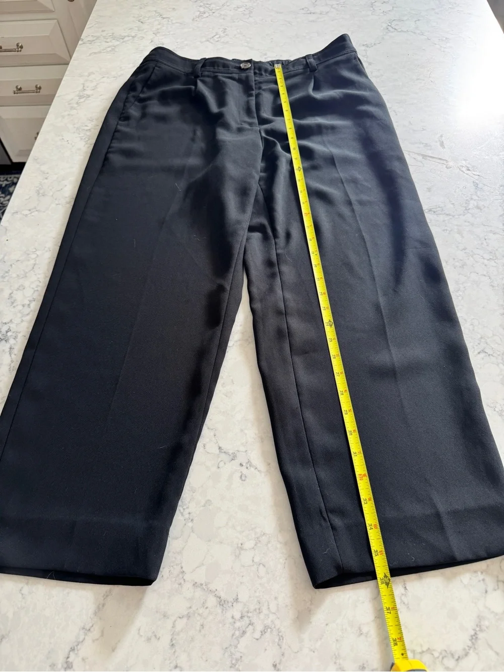 J Crew women’s tailored easy pants 365 crepe size 14. Black